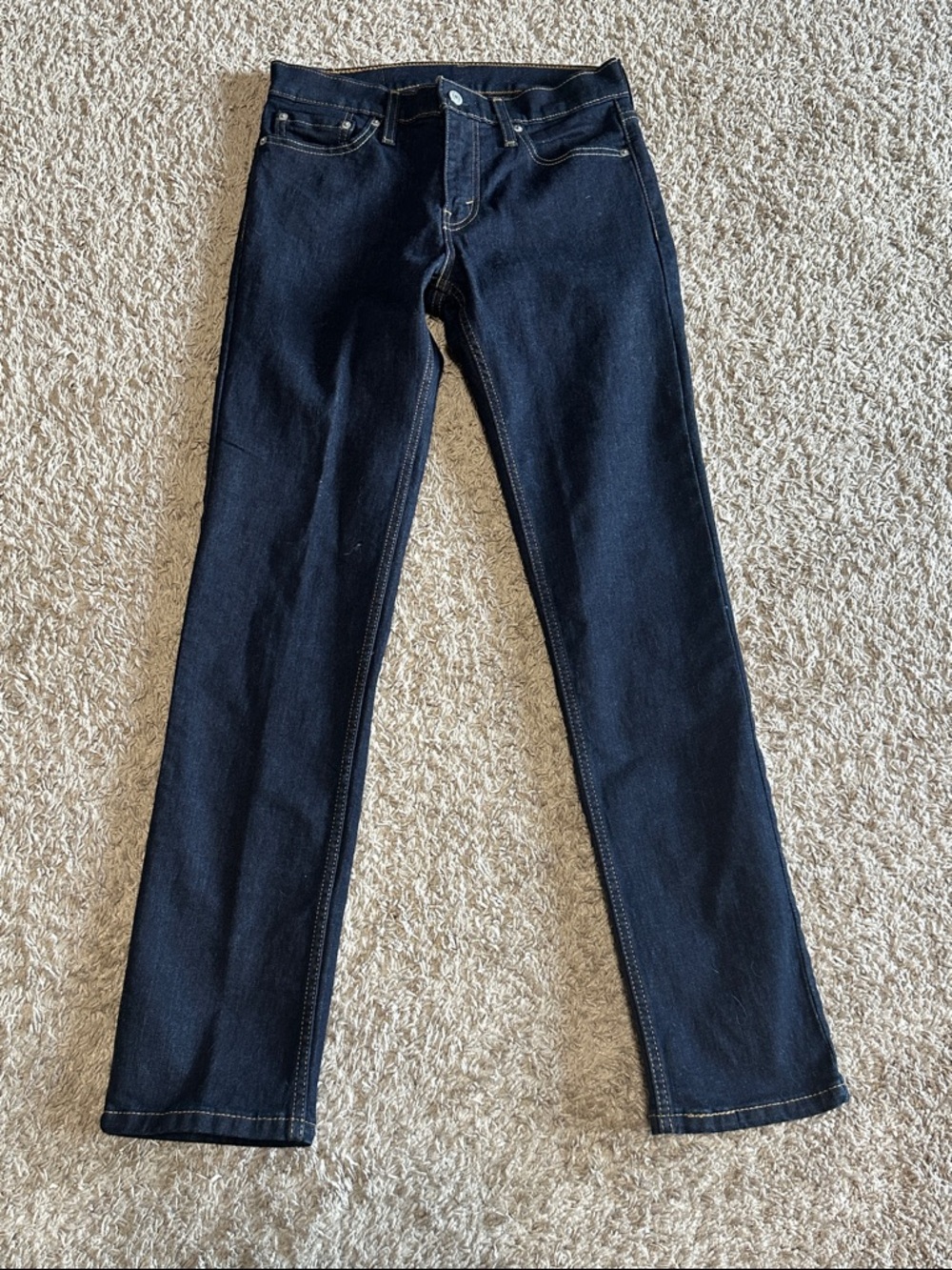 Levis 511 Straight Leg Dark Wash Jeans